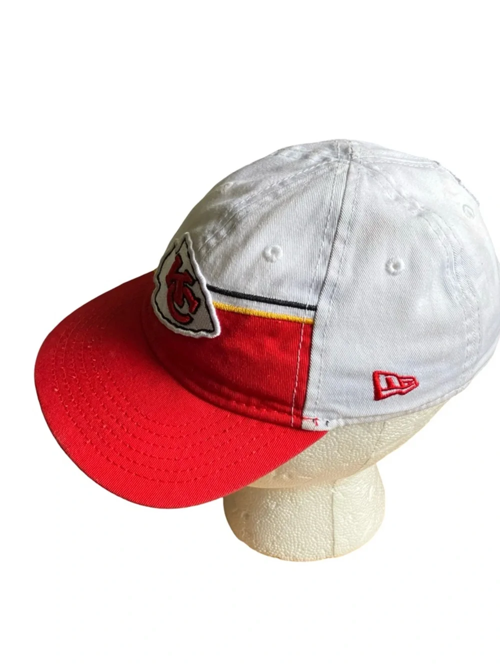 Kansas City Chiefs Toddler Hat New Era 9Twenty NFL Patch Embroidered Spellout